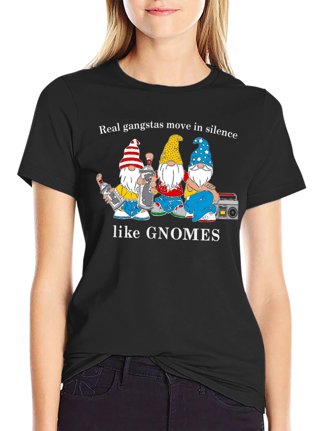 Gangsta Gnome Graphic T-Shirt