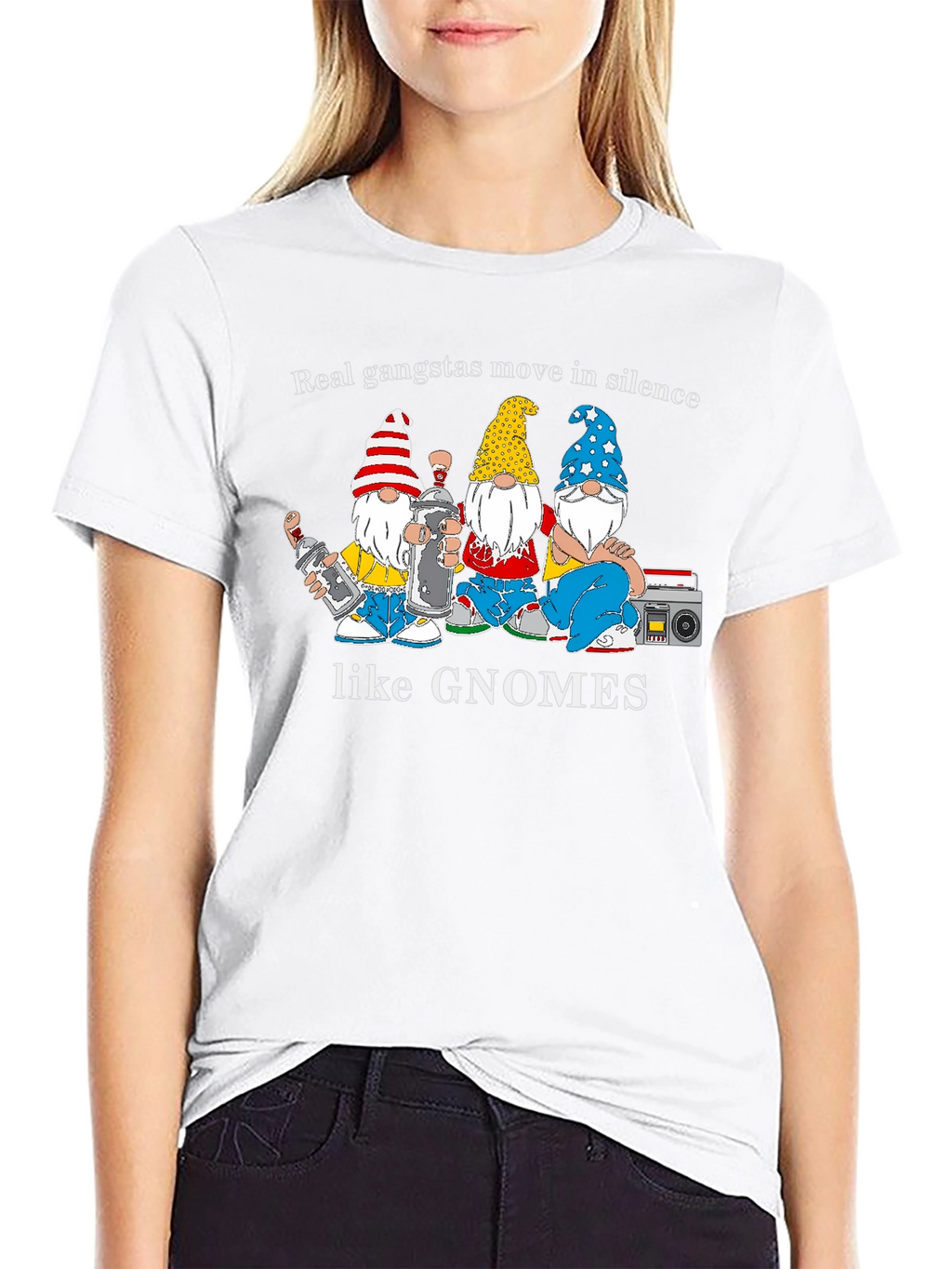Gangsta Gnome Graphic T-Shirt