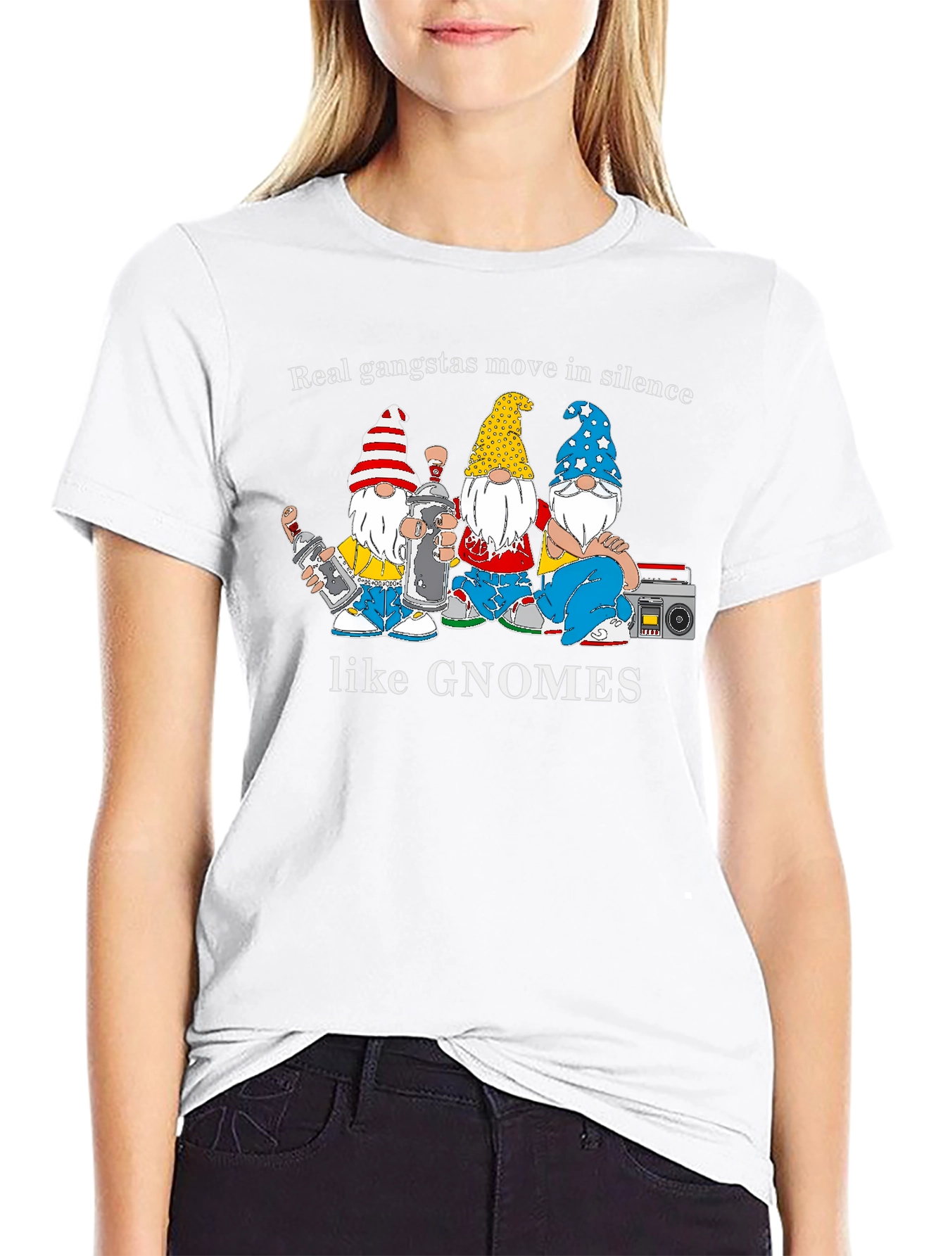 Gangsta Gnome Graphic T-Shirt