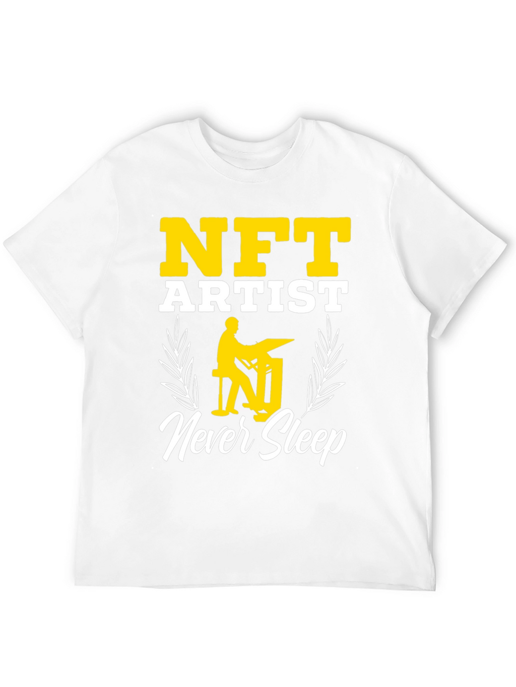 NFT Artist Never Sleep Graphic Tee