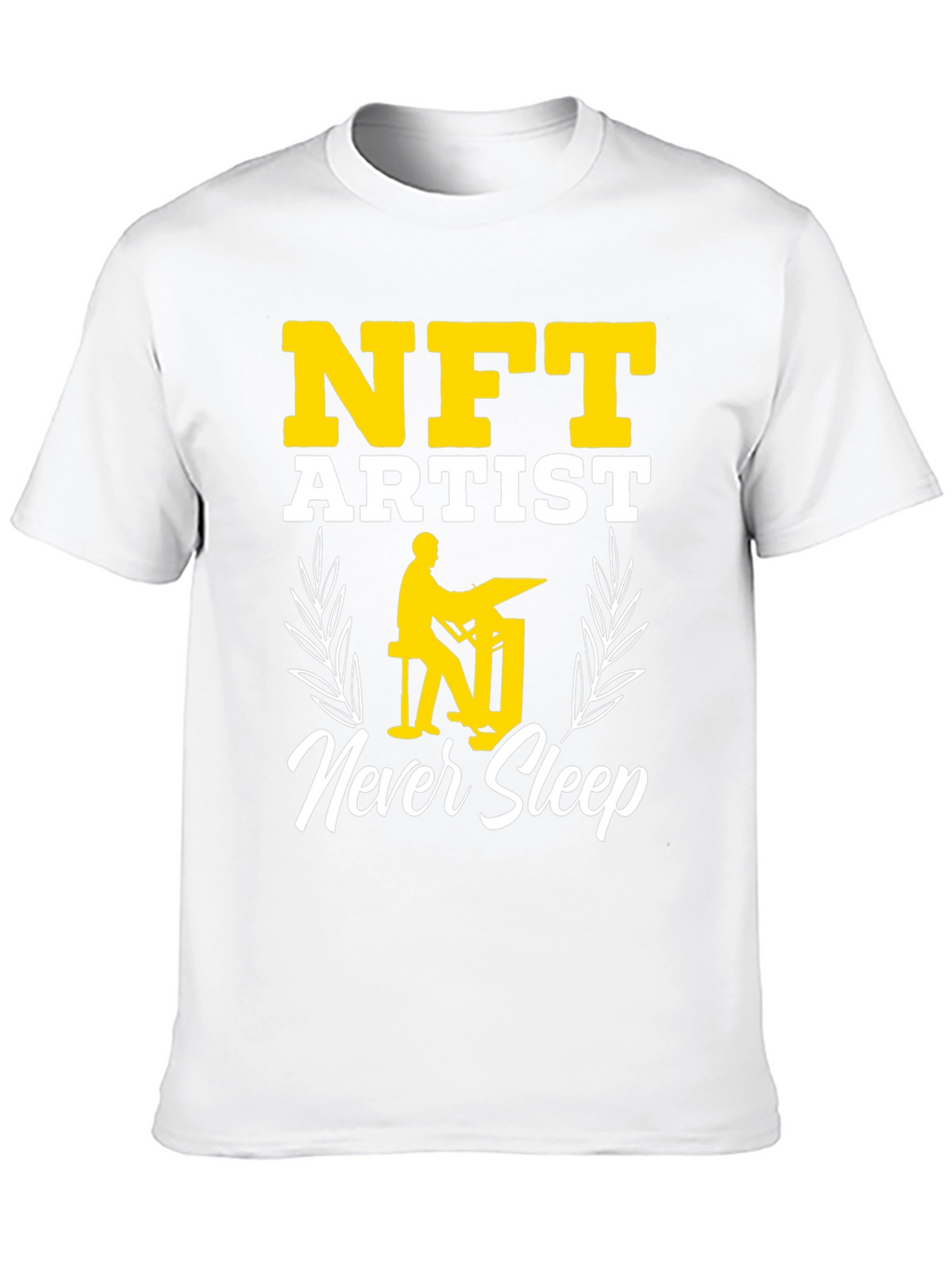 NFT Artist Never Sleep Graphic Tee