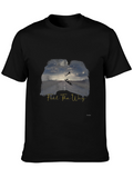 Feel The Way Graphic Tee - Mens Black T-Shirt