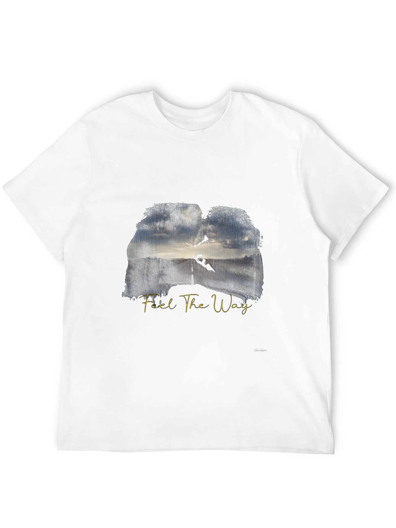 Feel The Way Graphic Tee - Mens Black T-Shirt