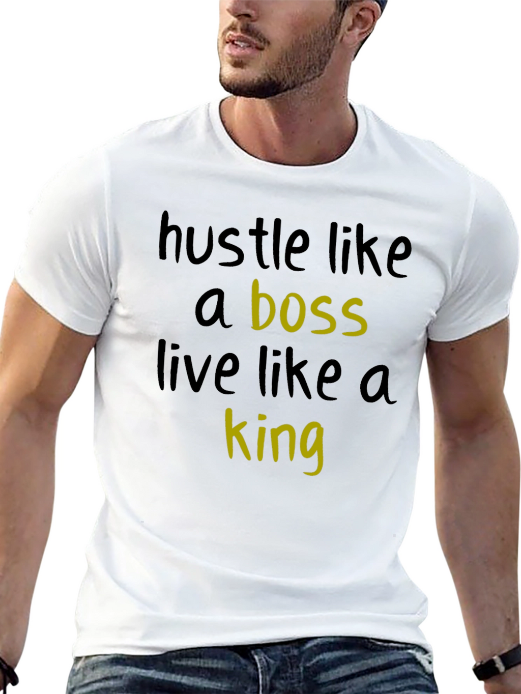 Hustle Like a Boss Graphic Tee