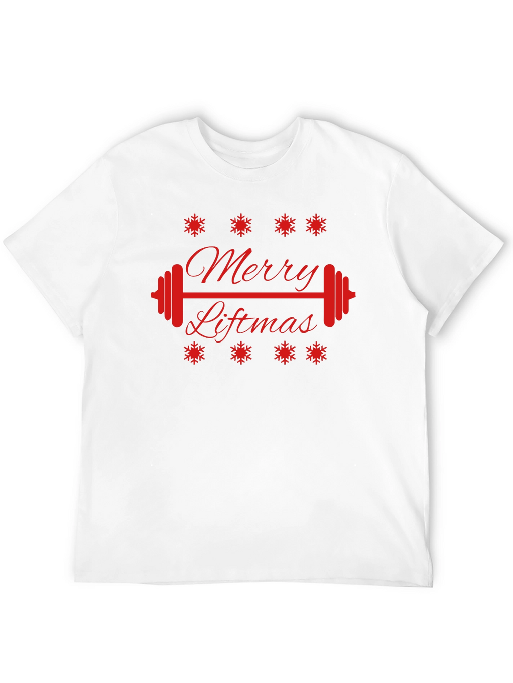 Merry Liftmas Black T-Shirt - Holiday Fitness