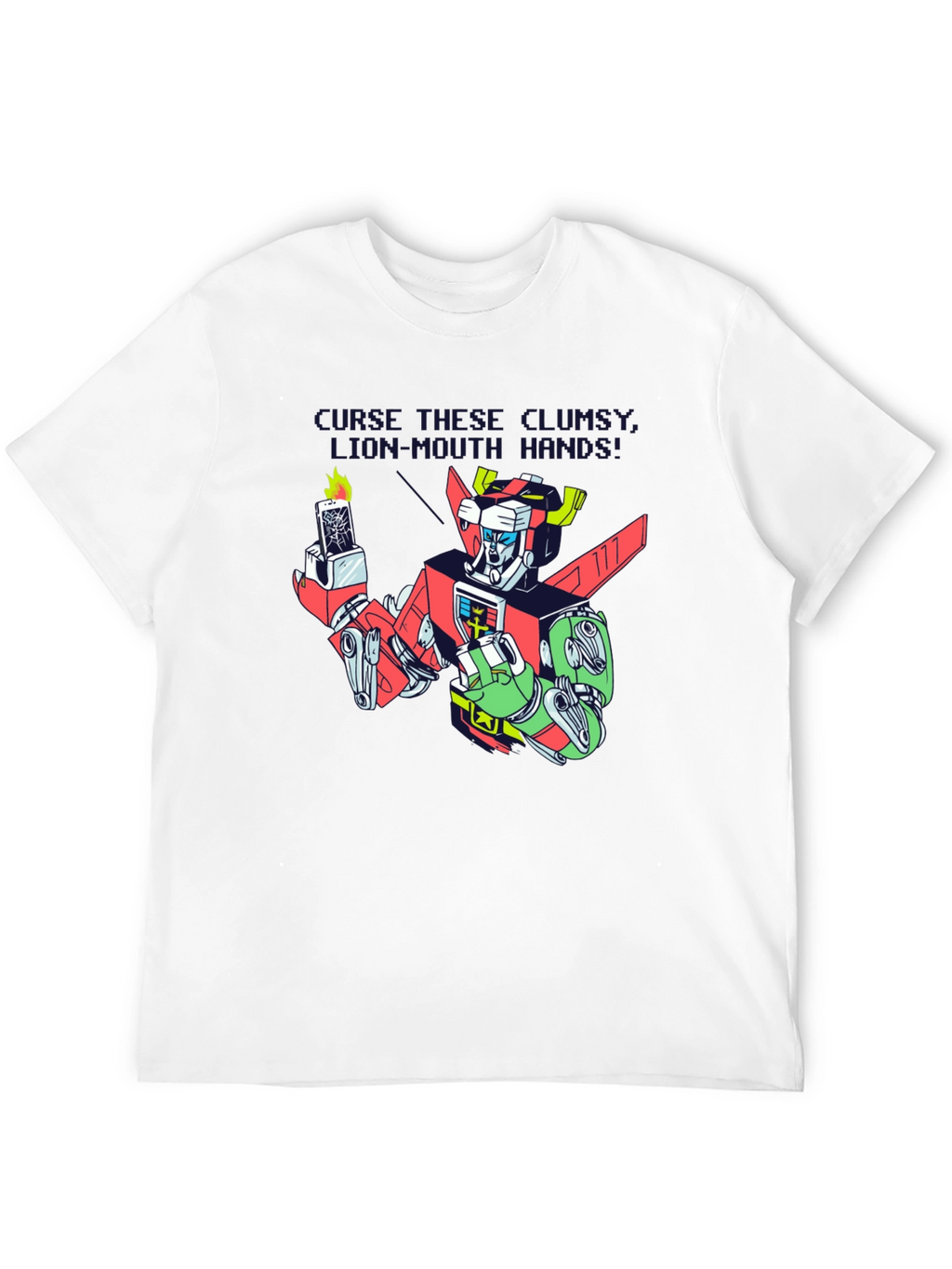 Voltron Clumsy Hands Graphic T-Shirt