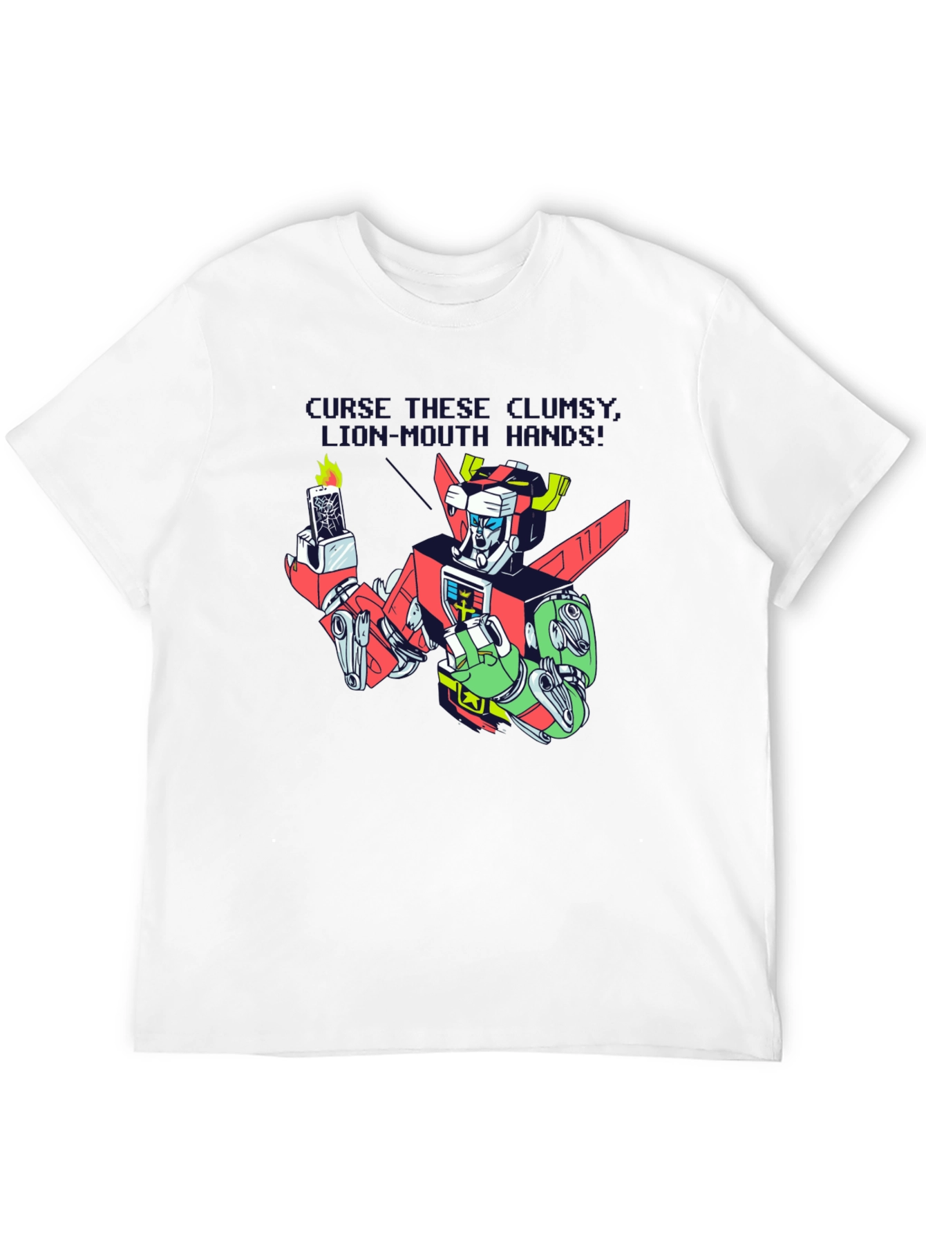 Voltron Clumsy Hands Graphic T-Shirt