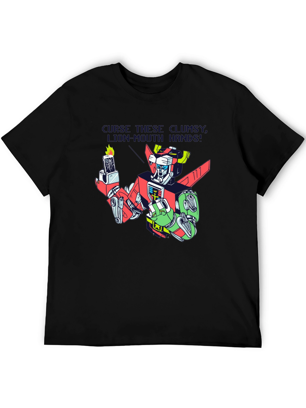 Voltron Clumsy Hands Graphic T-Shirt