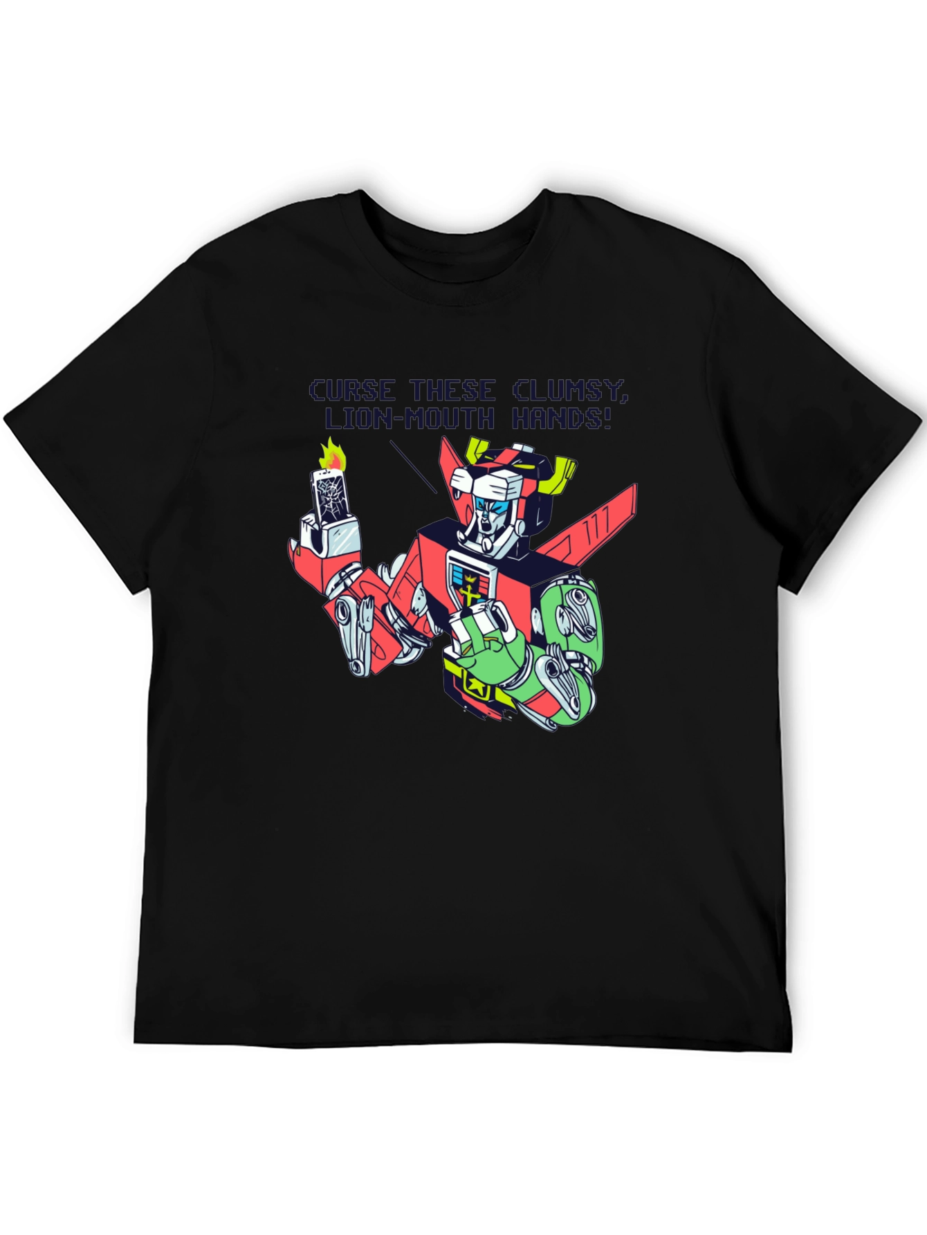 Voltron Clumsy Hands Graphic T-Shirt