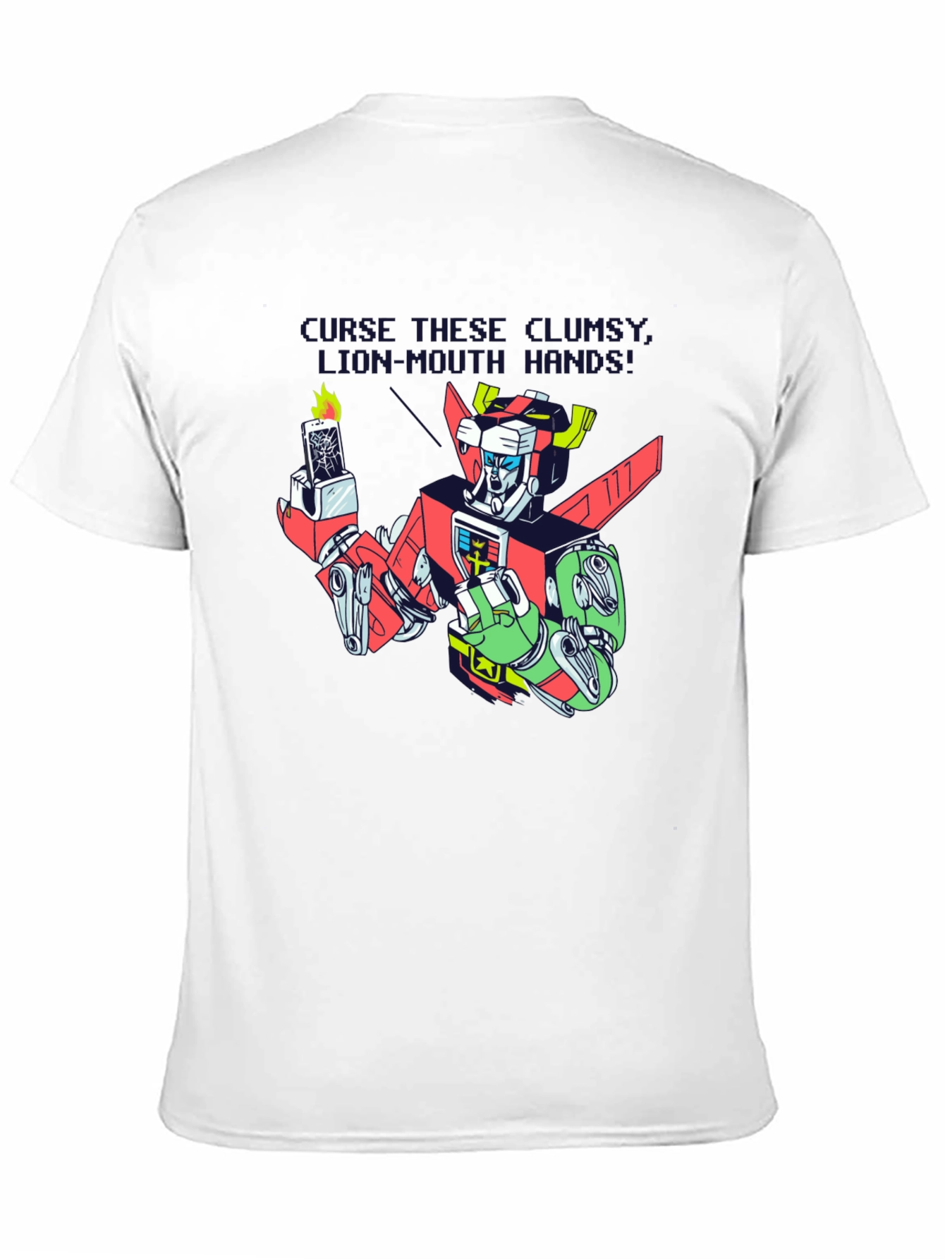 Voltron Clumsy Hands Graphic T-Shirt