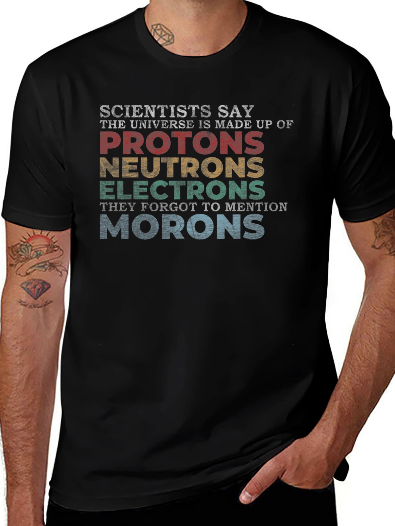 Scientists Say Funny T-Shirt - Universe Elements