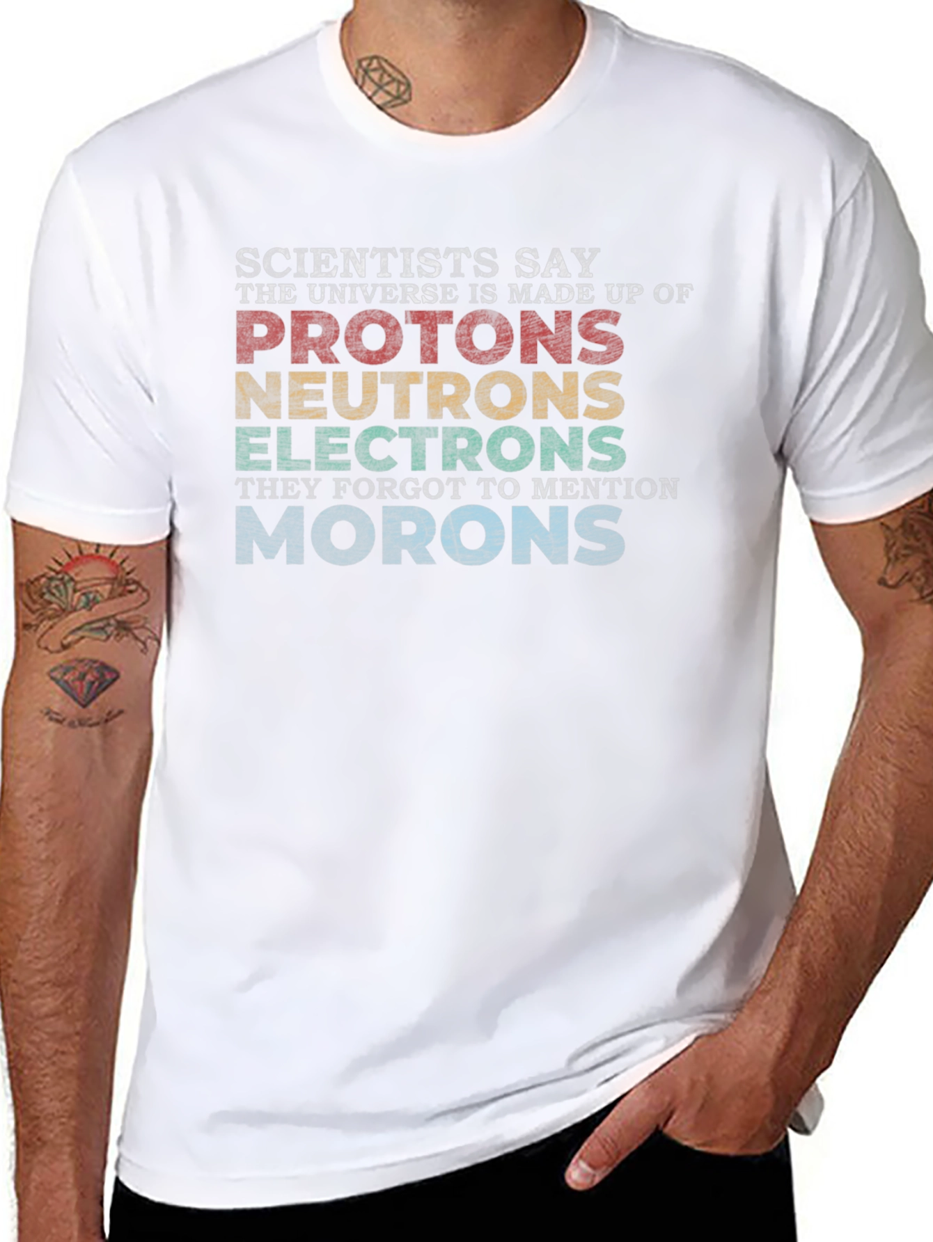 Scientists Say Funny T-Shirt - Universe Elements