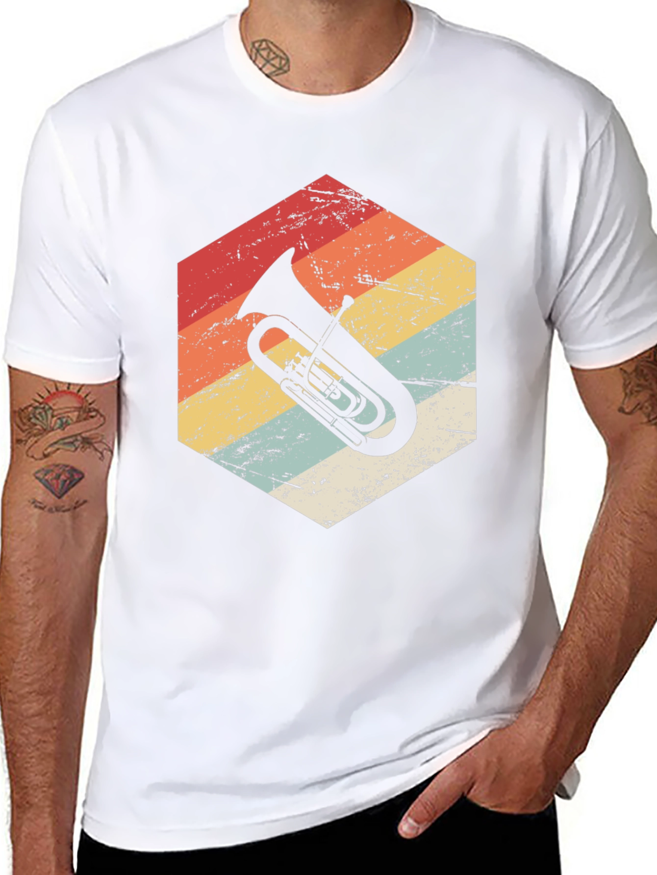 Retro Tuba Graphic Tee