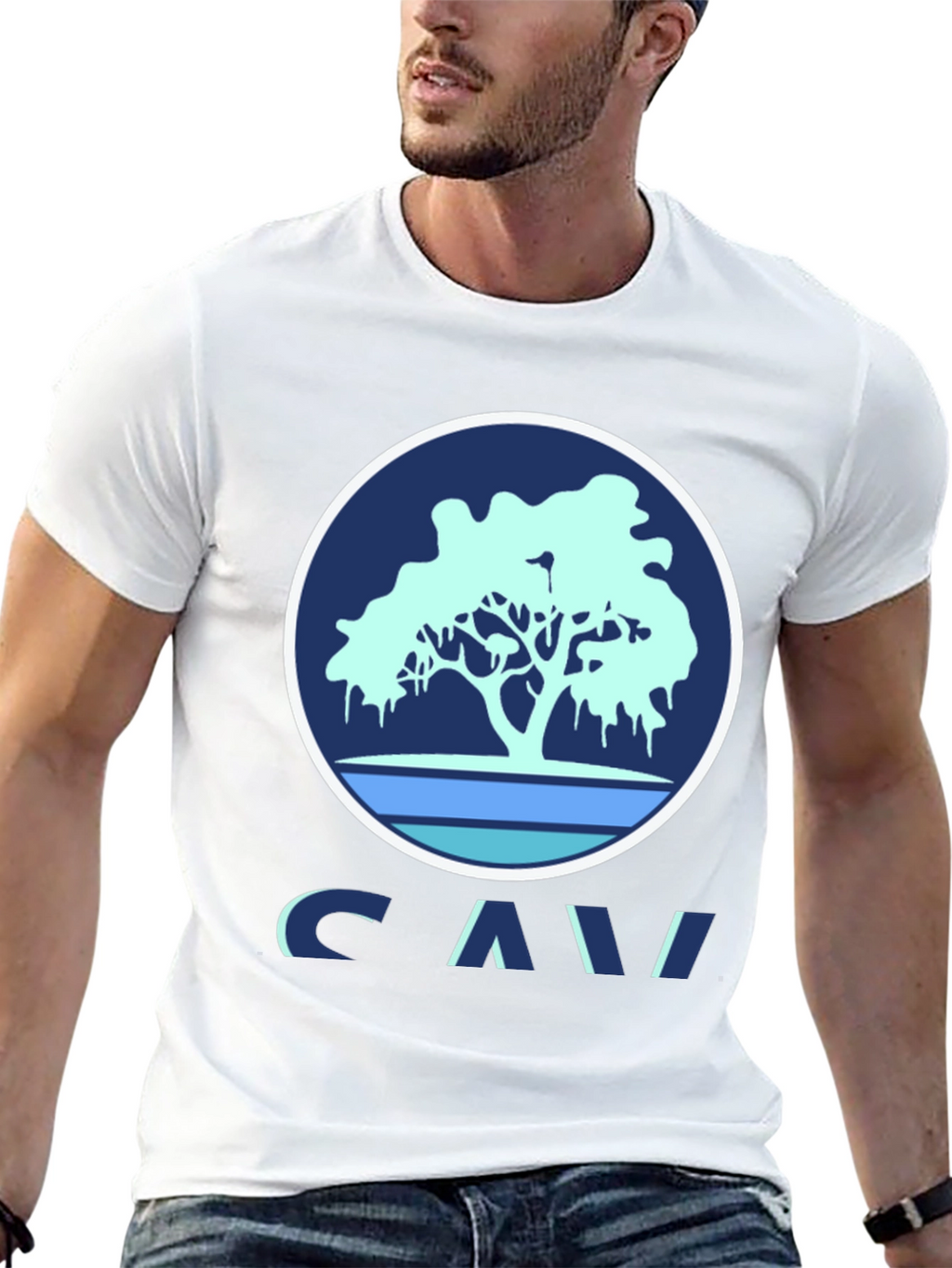 Tree Graphic T-Shirt - Modern Style