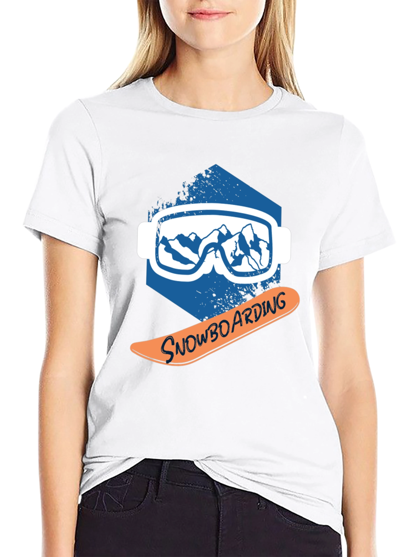 Snowboarding Graphic Tee - Stylish Sport Shirt