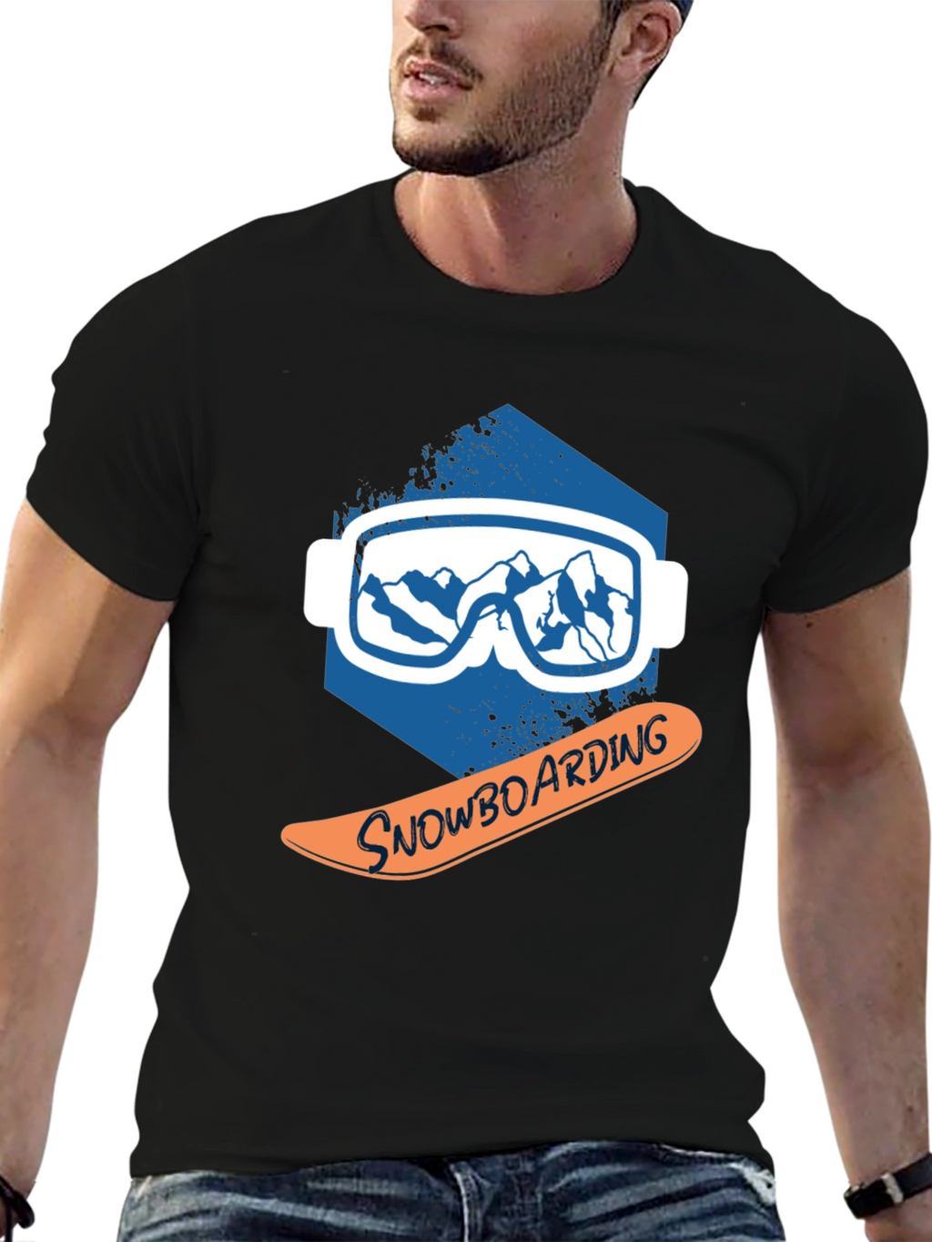 Snowboarding Graphic Tee - Stylish Sport Shirt