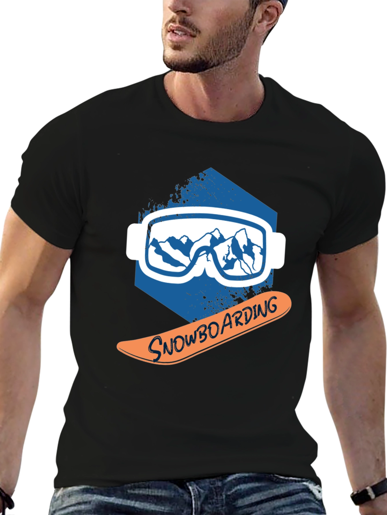 Snowboarding Graphic Tee - Stylish Sport Shirt