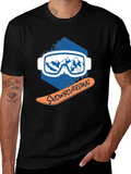 Snowboarding Graphic Tee - Stylish Sport Shirt