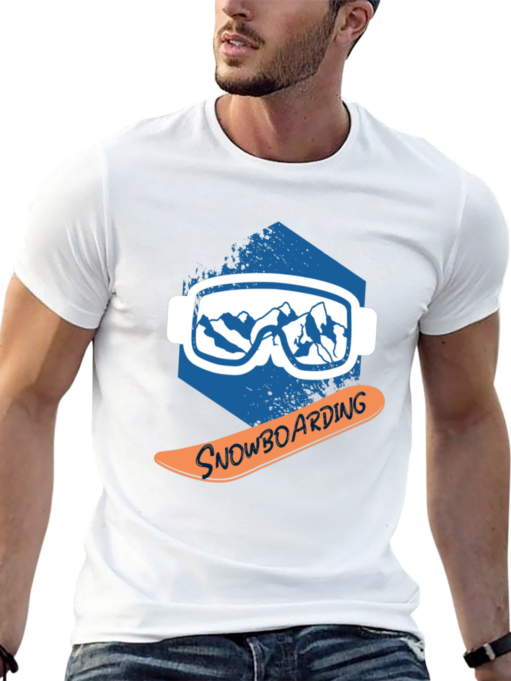 Snowboarding Graphic Tee - Stylish Sport Shirt