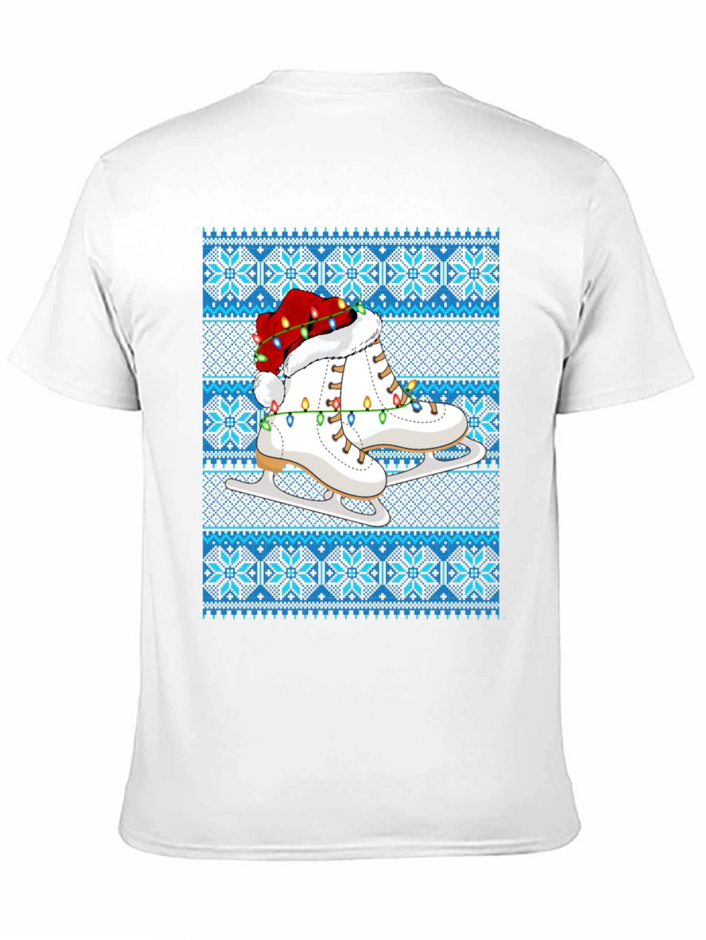 Festive Ice Skate Christmas T-Shirt