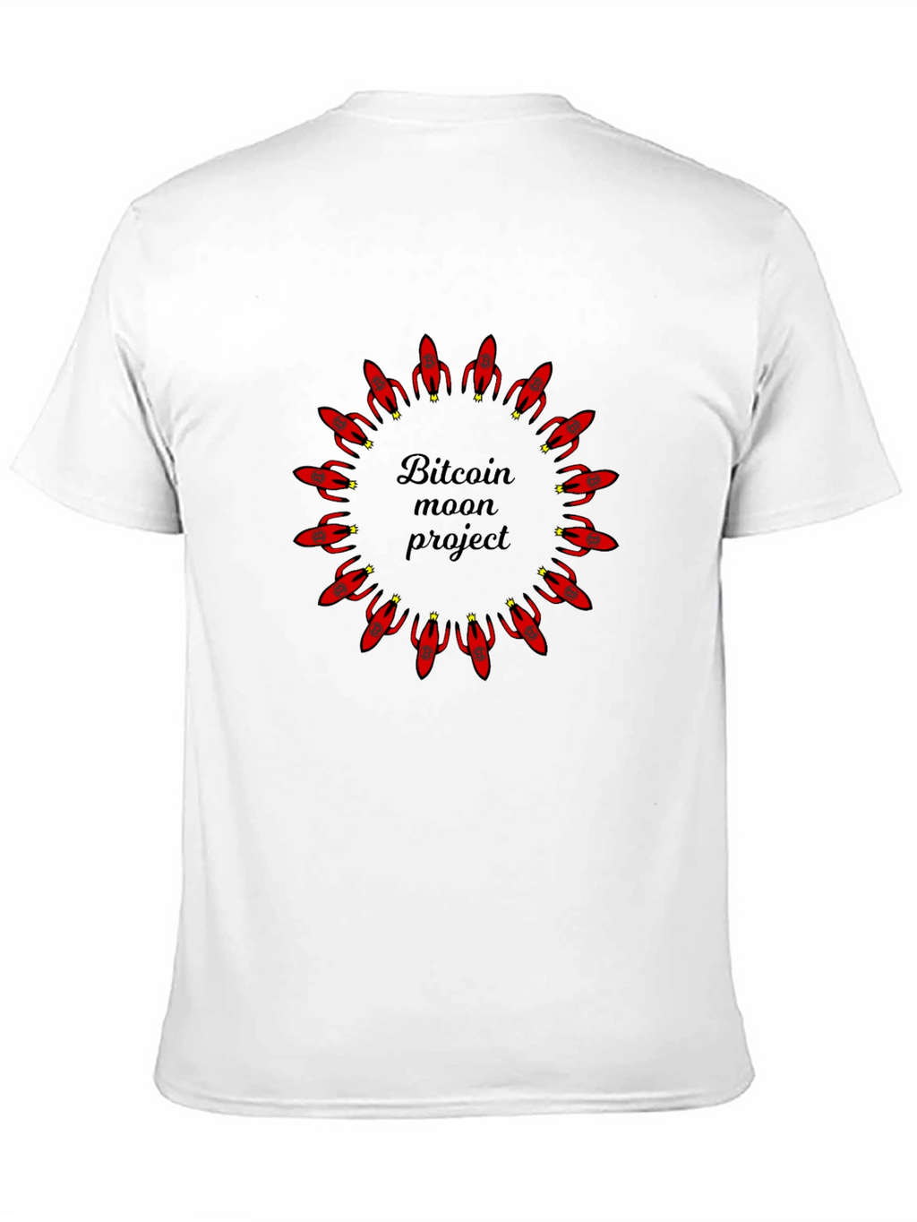Bitcoin Moon Project Graphic T-Shirt