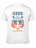 Good Vibes Tiger Graphic T-Shirt
