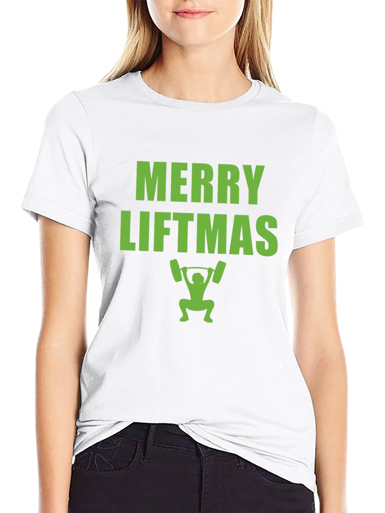 Merry Liftmas Gym Workout T-Shirt