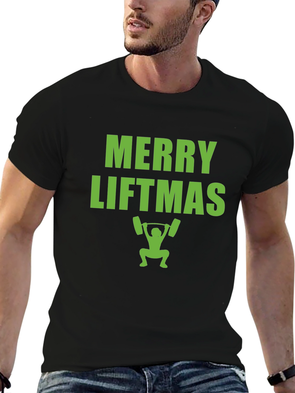 Merry Liftmas Gym Workout T-Shirt