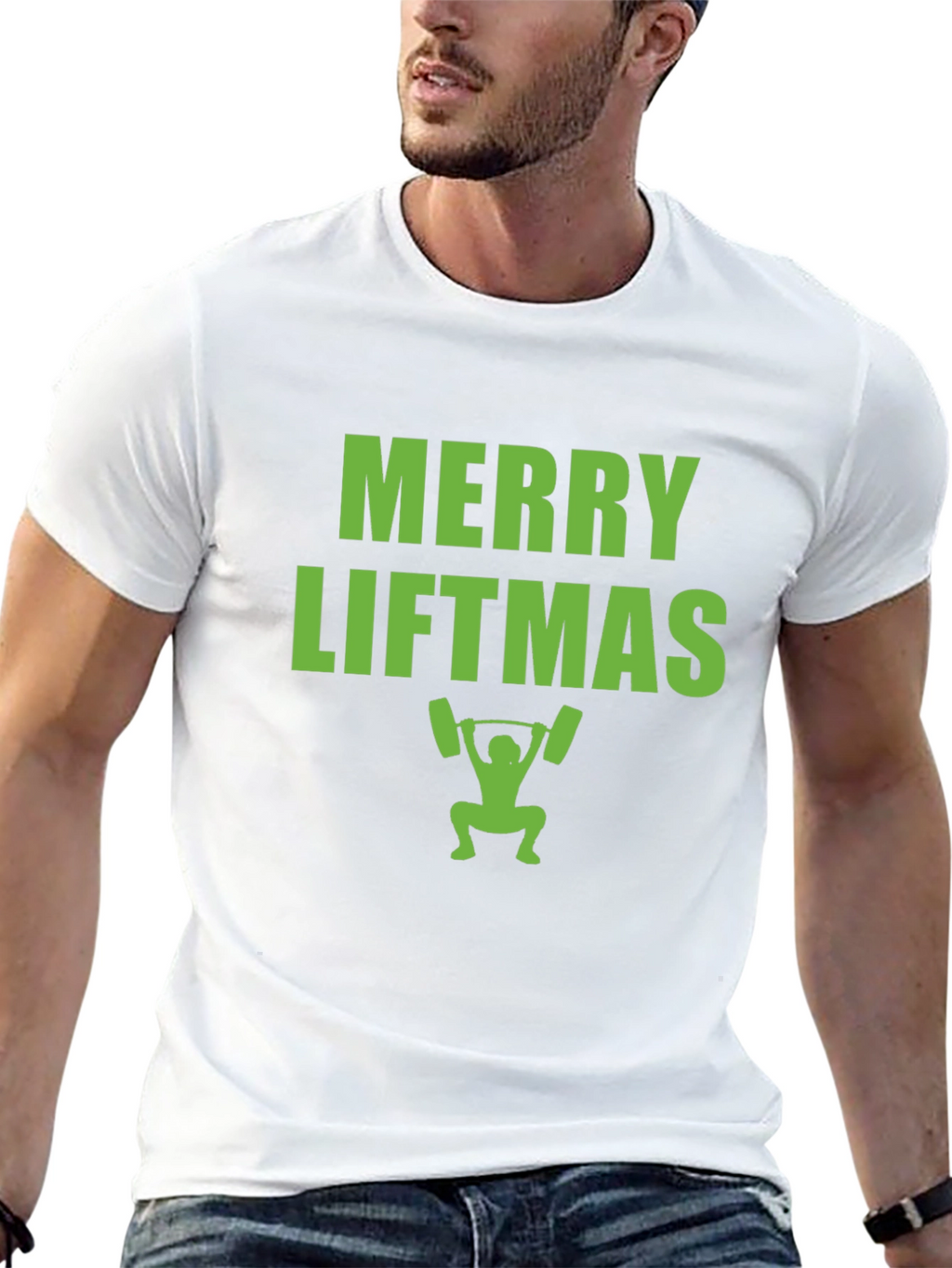 Merry Liftmas Gym Workout T-Shirt