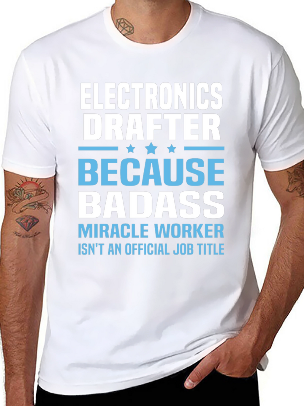 Electronics Drafter Badass T-Shirt