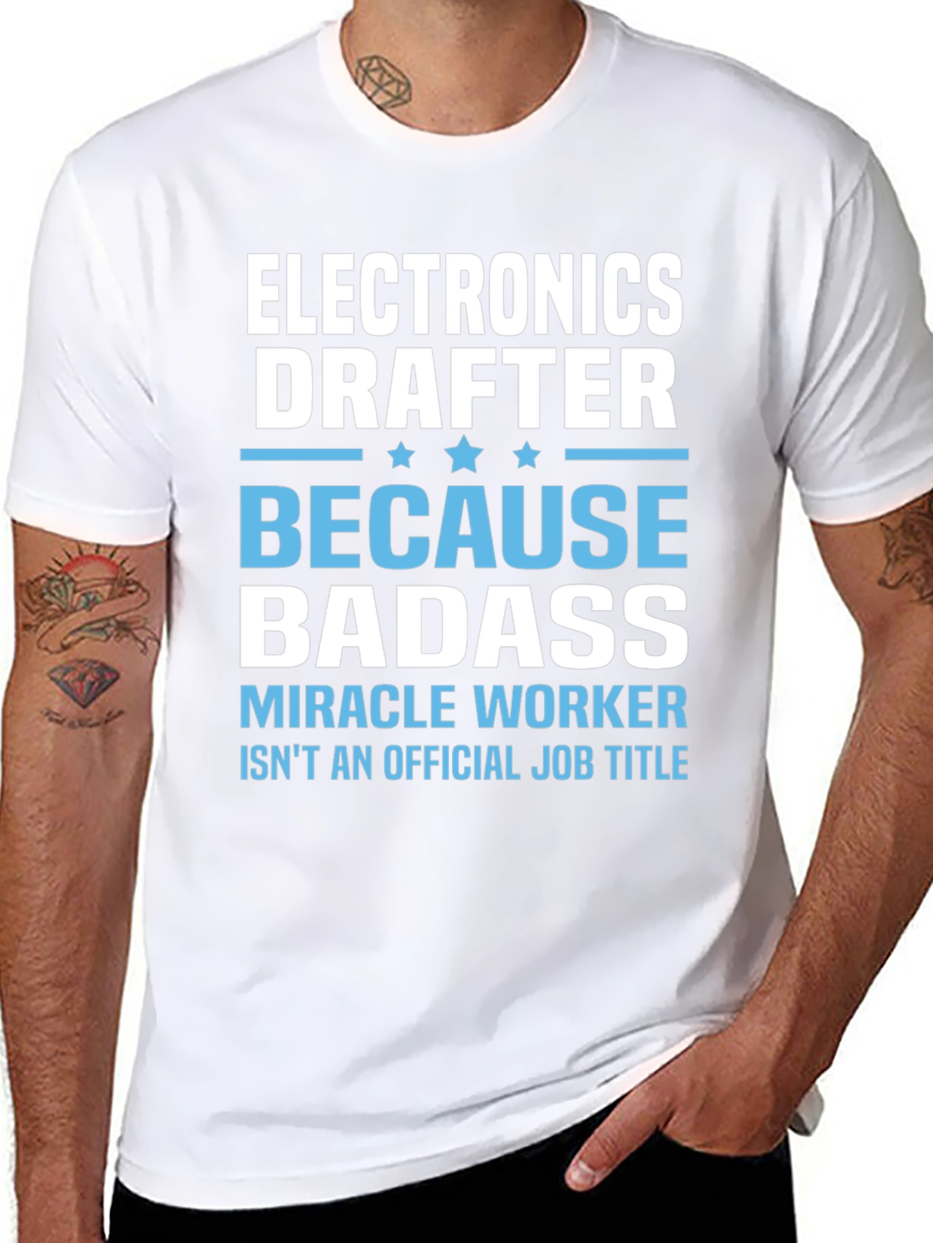 Electronics Drafter Badass T-Shirt