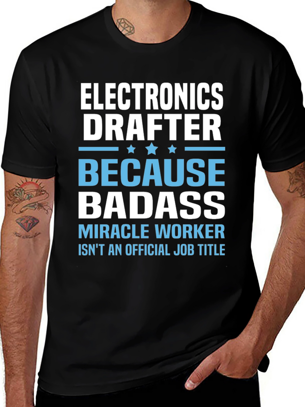 Electronics Drafter Badass T-Shirt