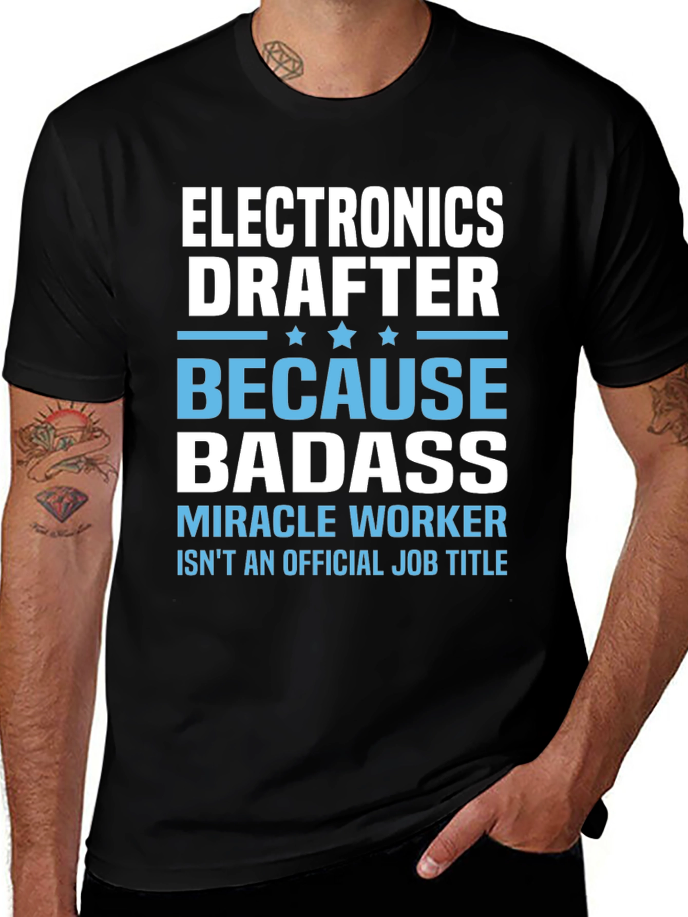 Electronics Drafter Badass T-Shirt