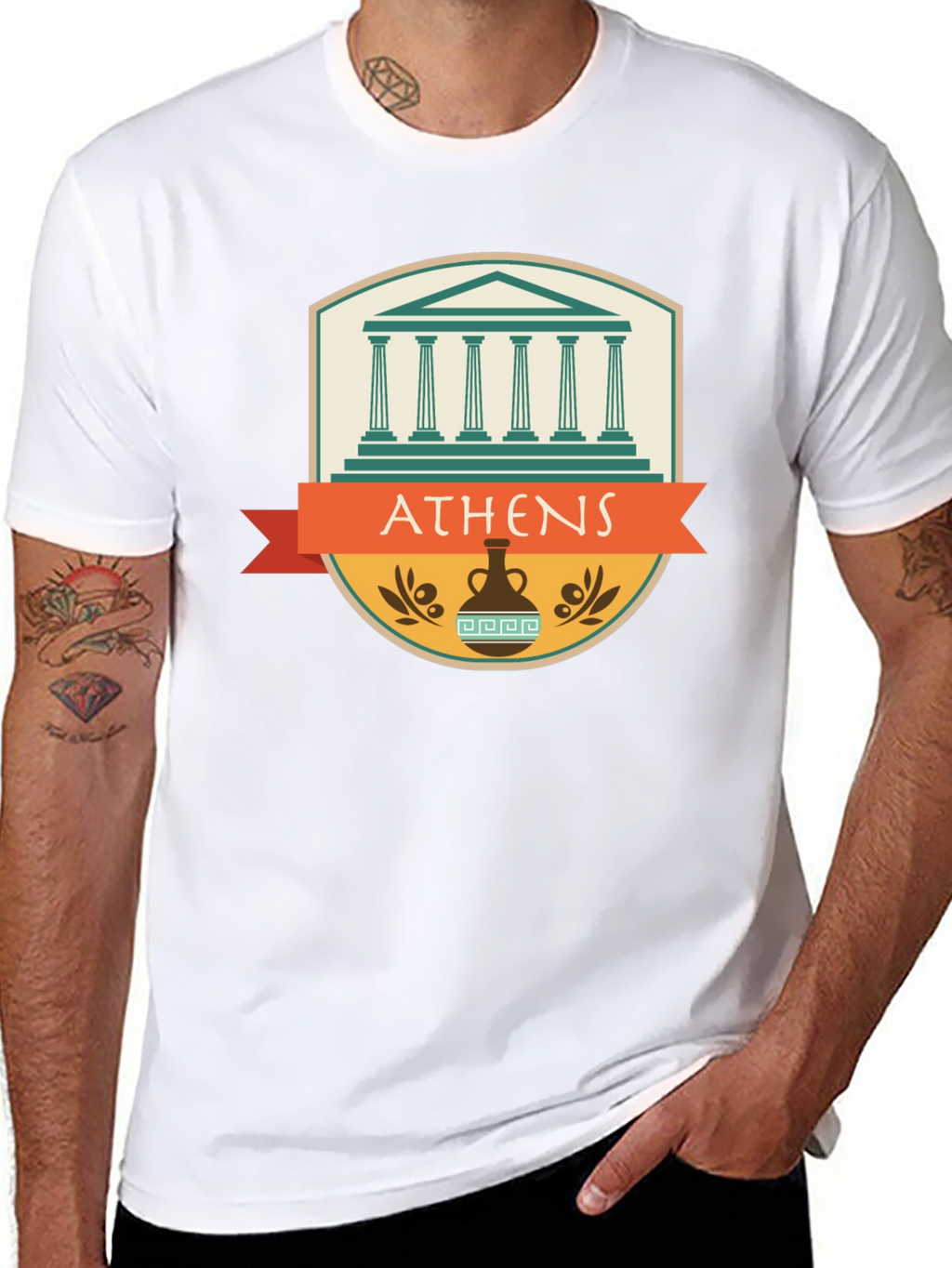 Athens Greece Graphic T-Shirt