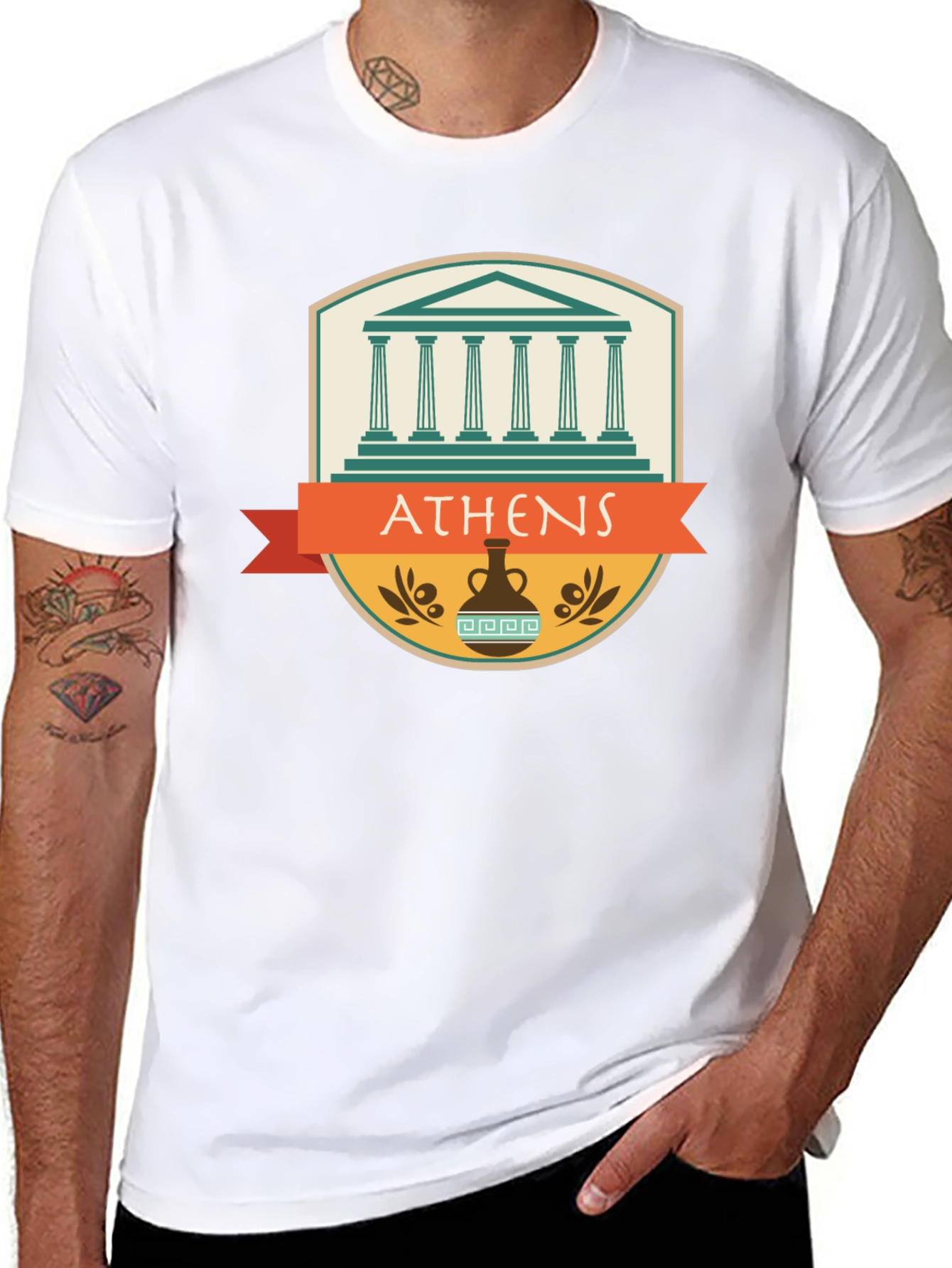 Athens Greece Graphic T-Shirt