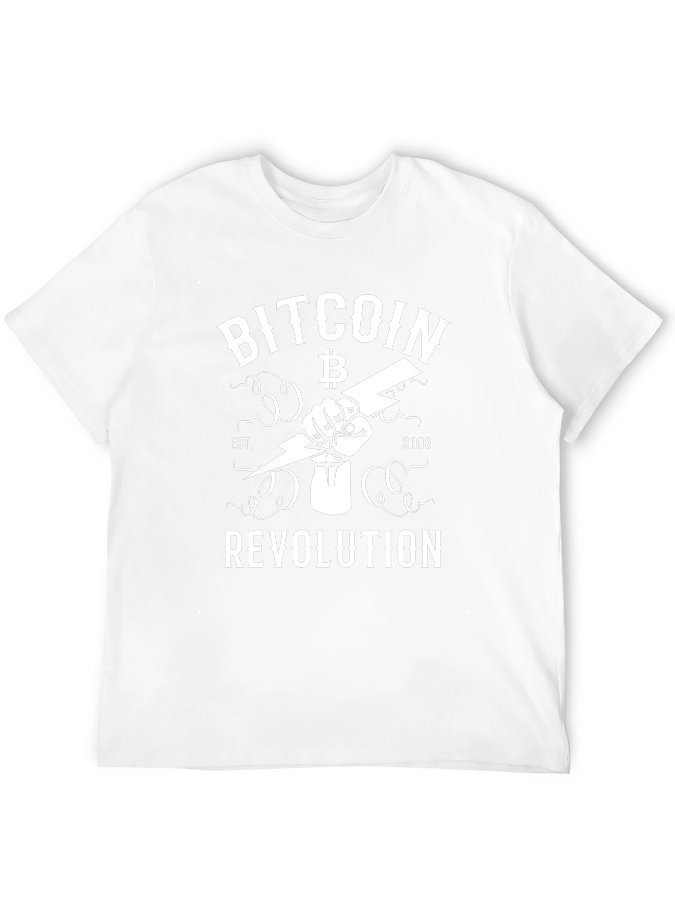 Bitcoin Revolution Black T-Shirt
