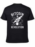 Bitcoin Revolution Black T-Shirt