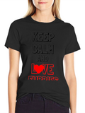 Keep Calm and Love Cuddles T-Shirt