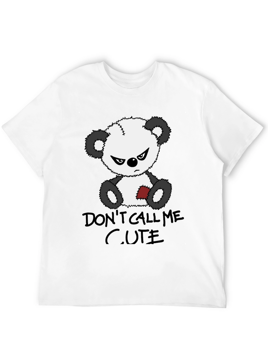 Grumpy Bear Graphic Tee - Dont Call Me Cute!