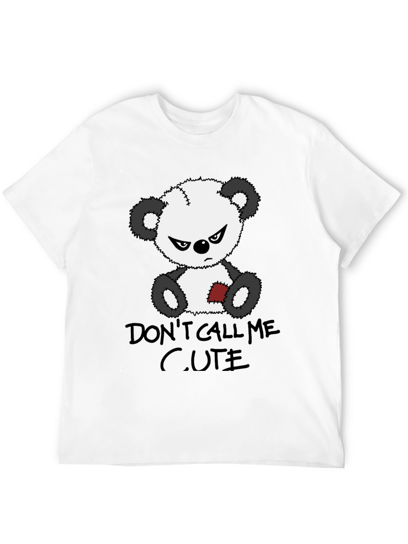 Grumpy Bear Graphic Tee - Dont Call Me Cute!