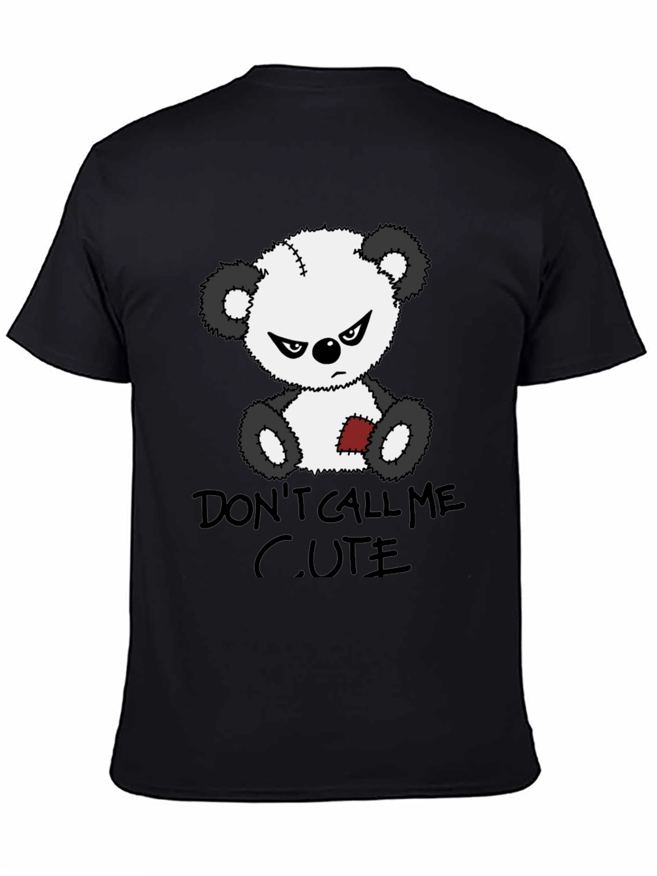Grumpy Bear Graphic Tee - Dont Call Me Cute!
