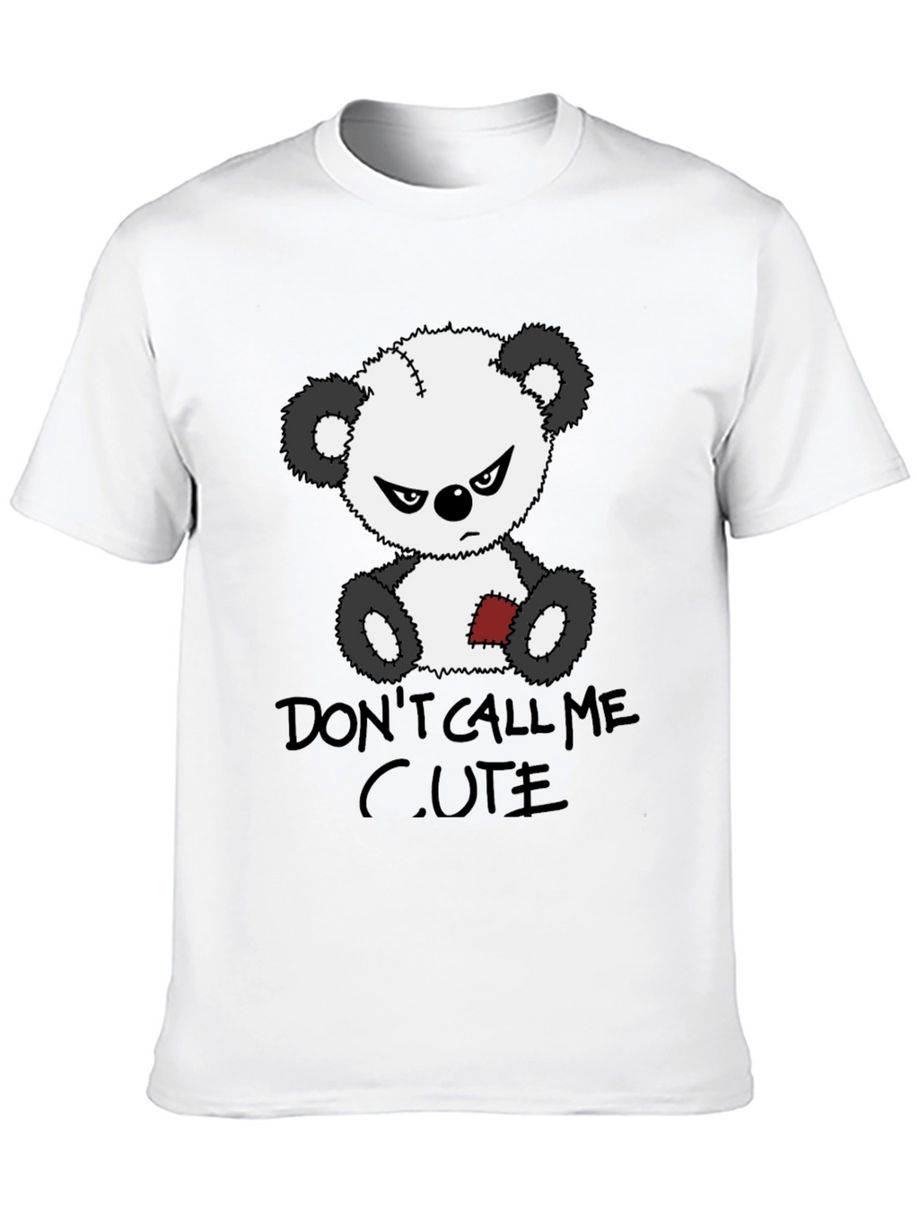 Grumpy Bear Graphic Tee - Dont Call Me Cute!