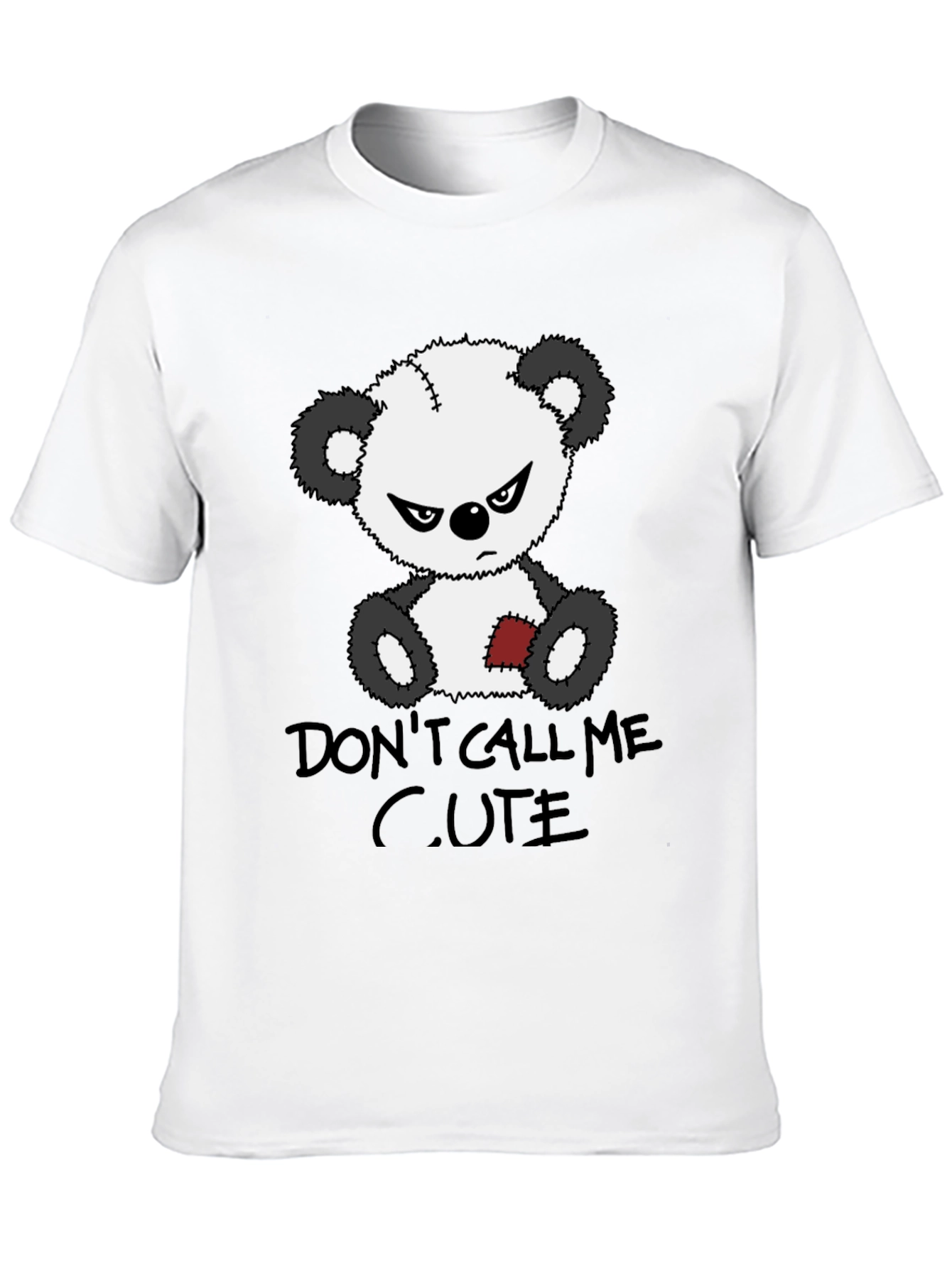 Grumpy Bear Graphic Tee - Dont Call Me Cute!