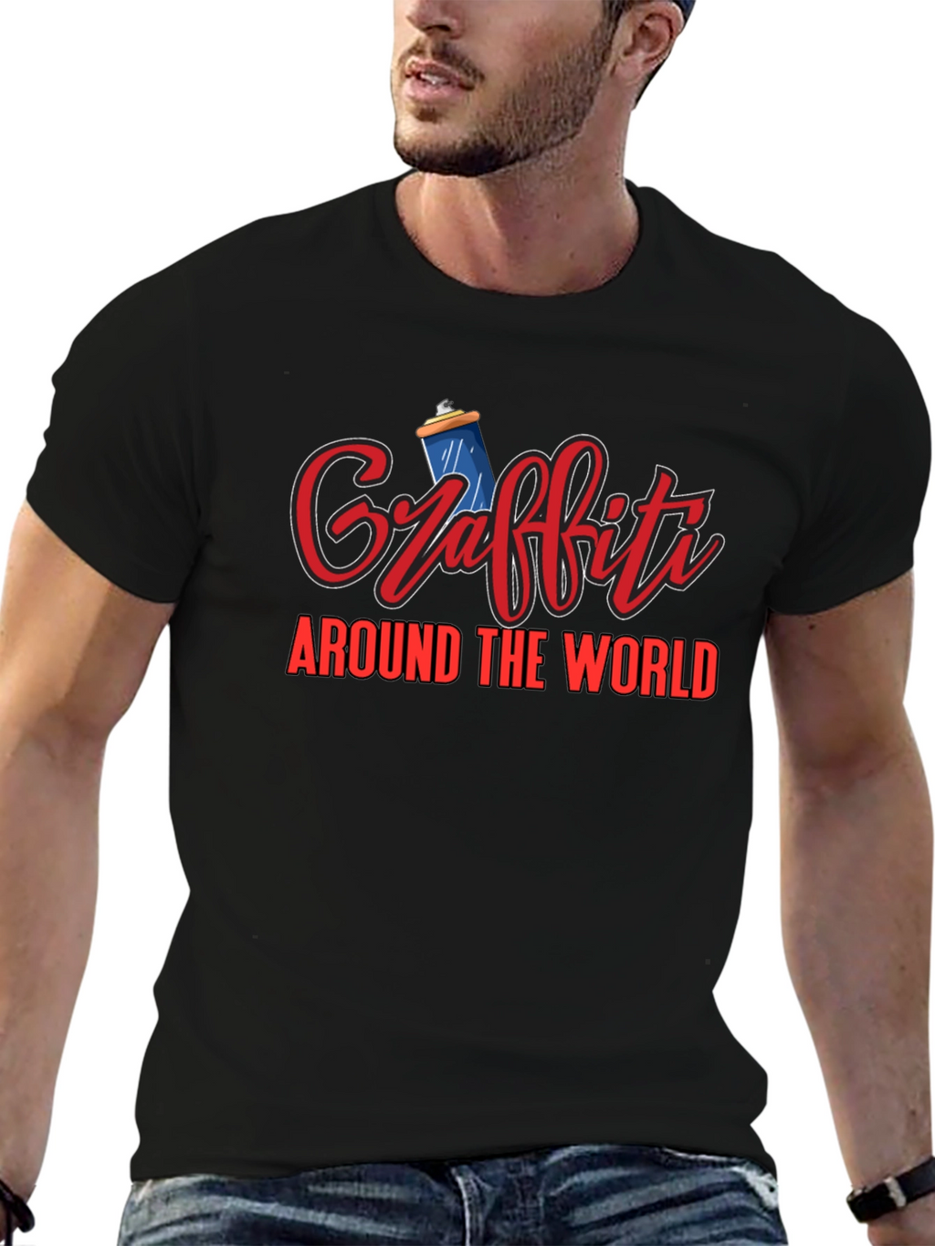 Graffiti Around the World Graphic Tee