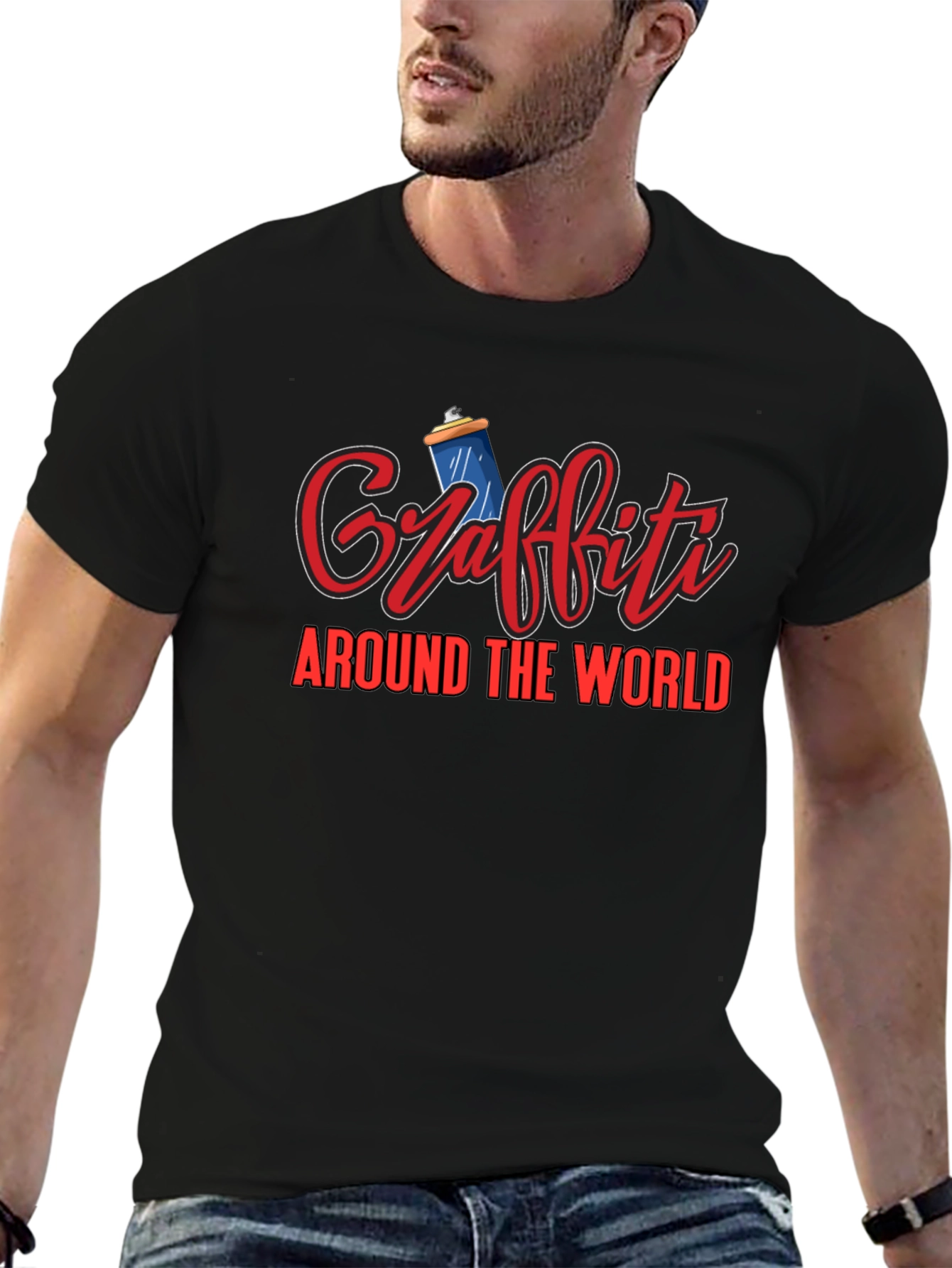 Graffiti Around the World Graphic Tee