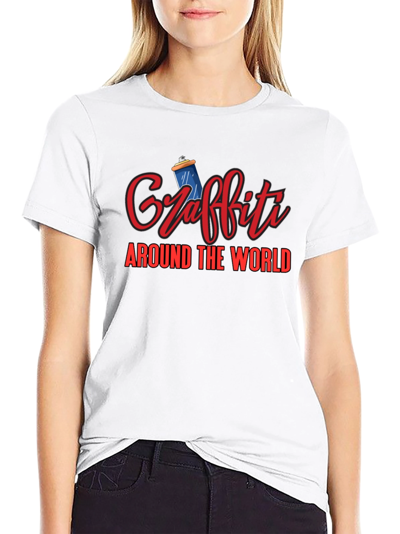 Graffiti Around the World Graphic Tee