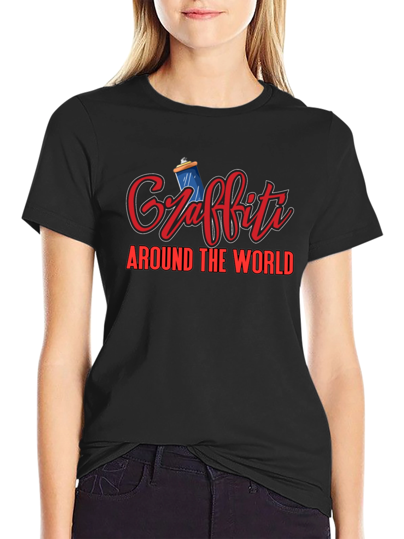 Graffiti Around the World Graphic Tee