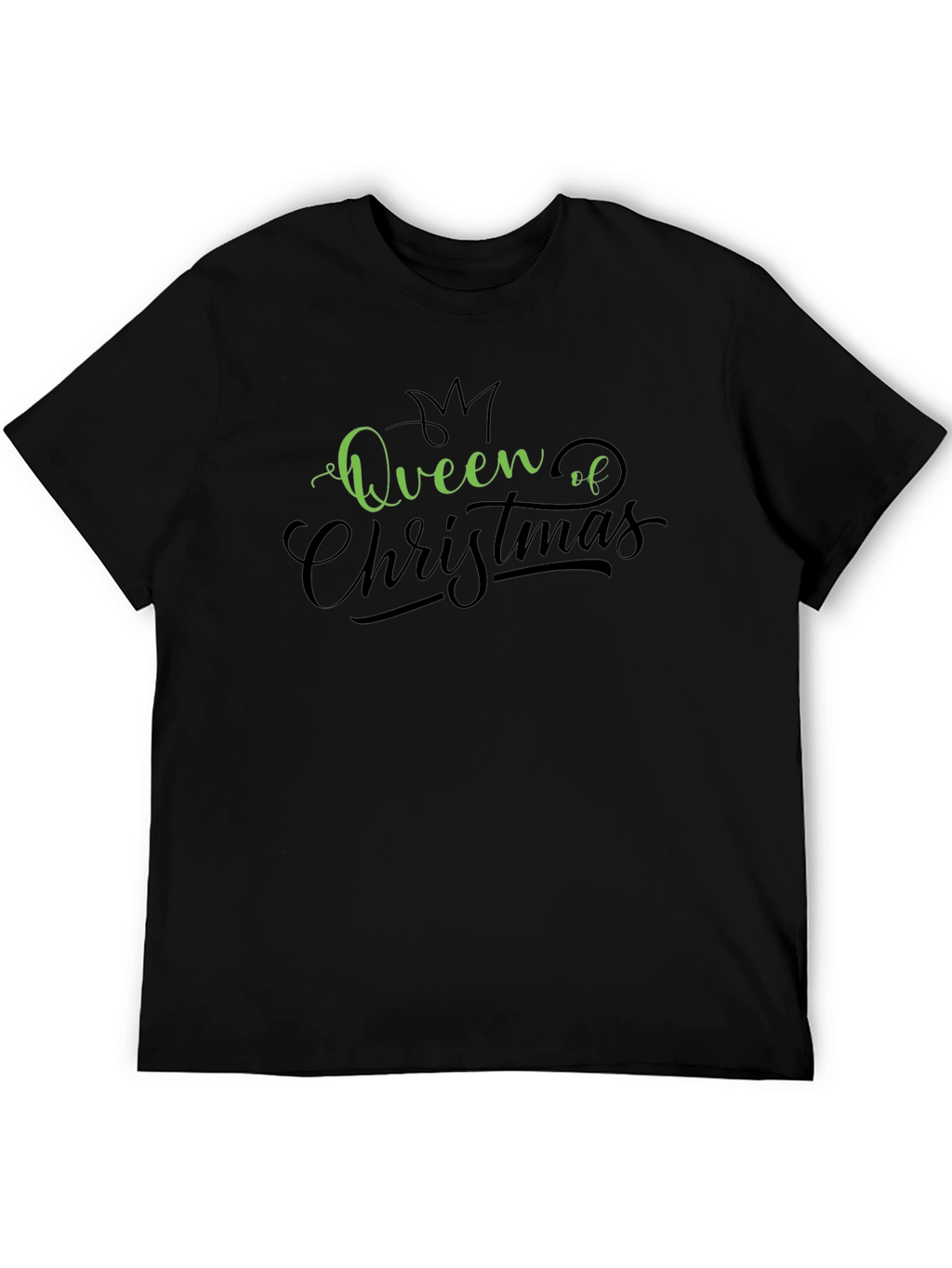 Queen of Christmas Graphic T-Shirt - Holiday Apparel