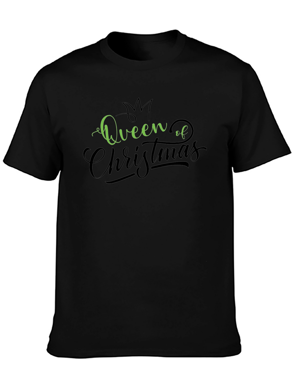 Queen of Christmas Graphic T-Shirt - Holiday Apparel