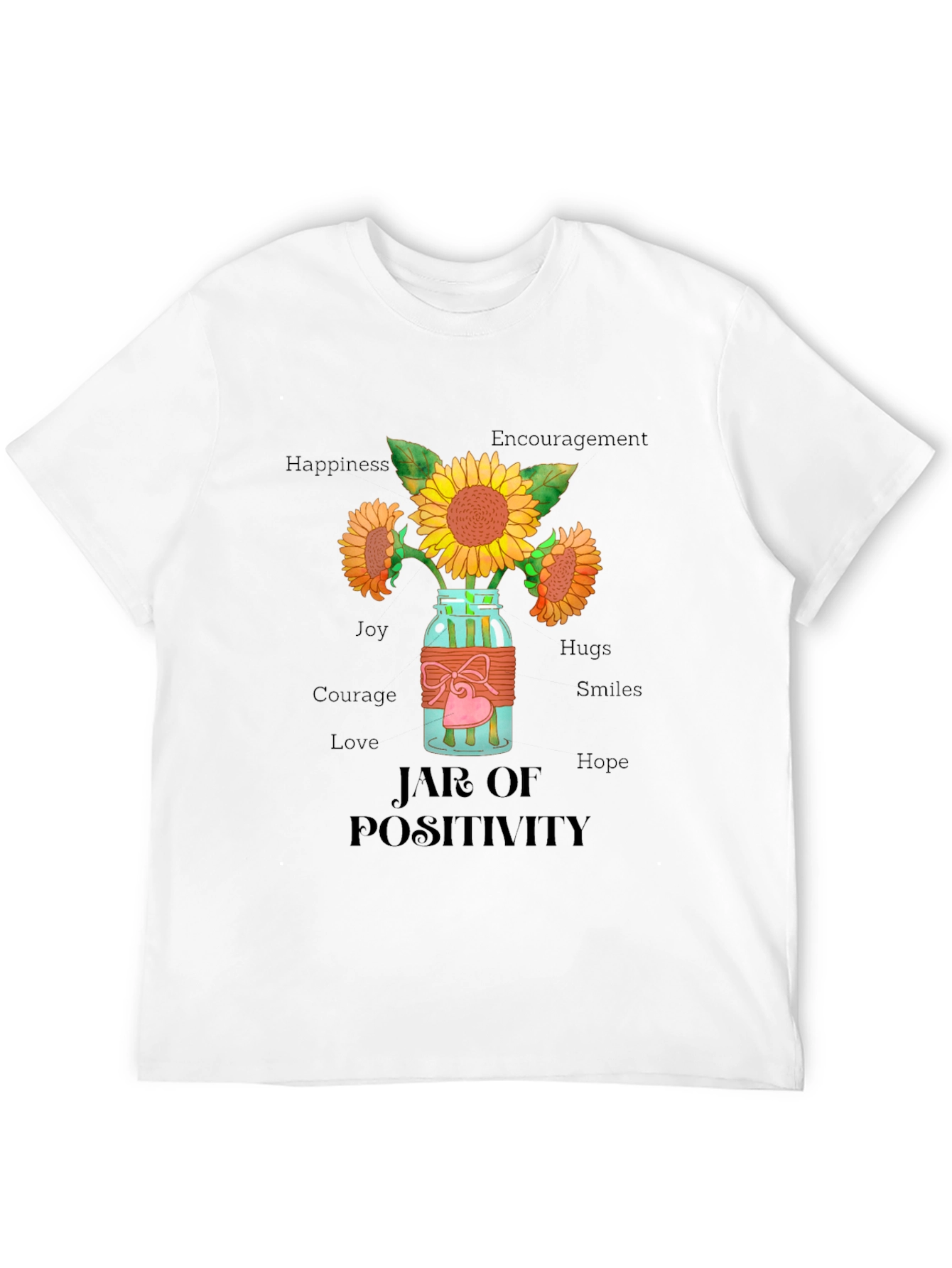 Jar of Positivity Graphic T-Shirt